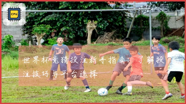 世界杯竞猜投注新手指南：了解投注技巧与平台选择